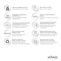 MAMOI® libreria per bambini, mensola da parete per cameretta, panca per libri in legno multistrato, mobili Montessori per bambini