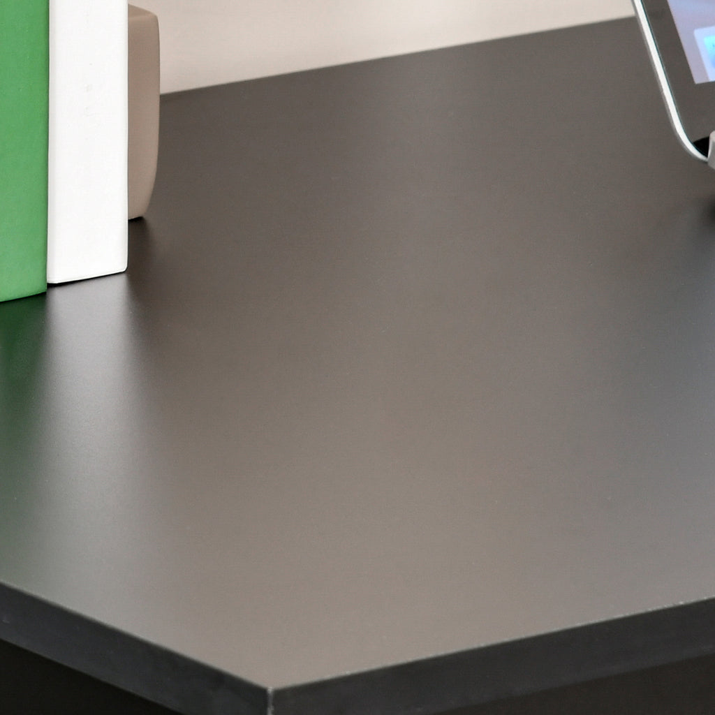Bureau informatique, bureau avec rangement, 6 compartiments ouverts, table d'ordinateur pour chambre, studio