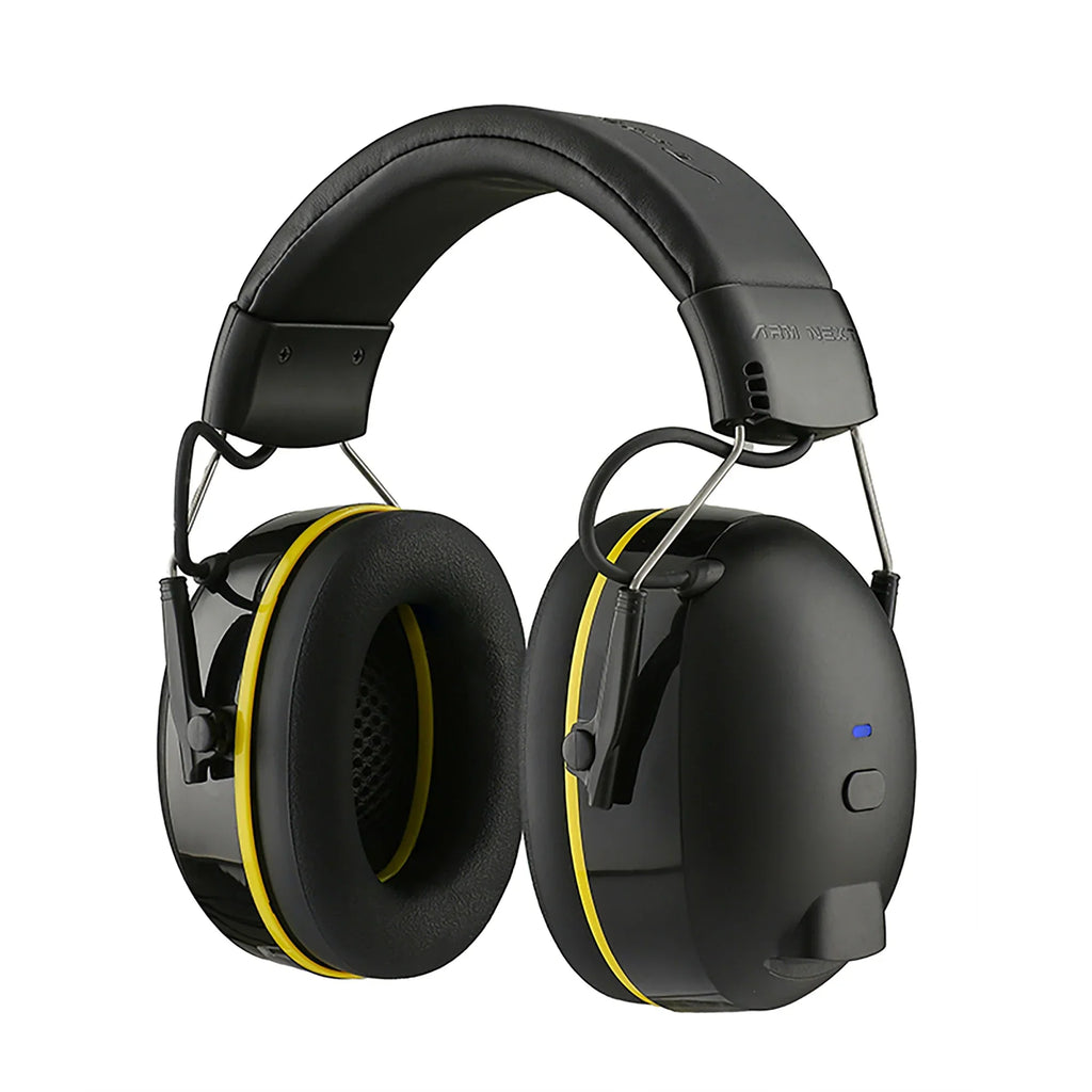 Rechargeable Noise Reduction Earmuffs Yellow