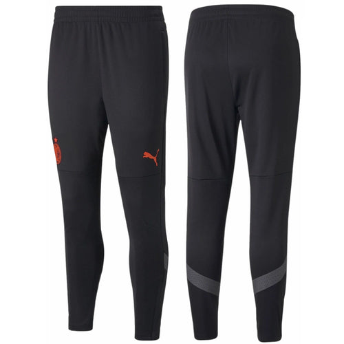 AC Milan soccer black training bench tracksuit 2022/23 - Puma