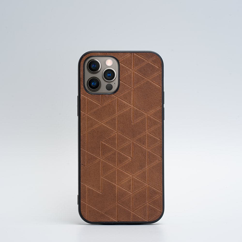 Leather case for iPhone 12 Pro Max - Vectors