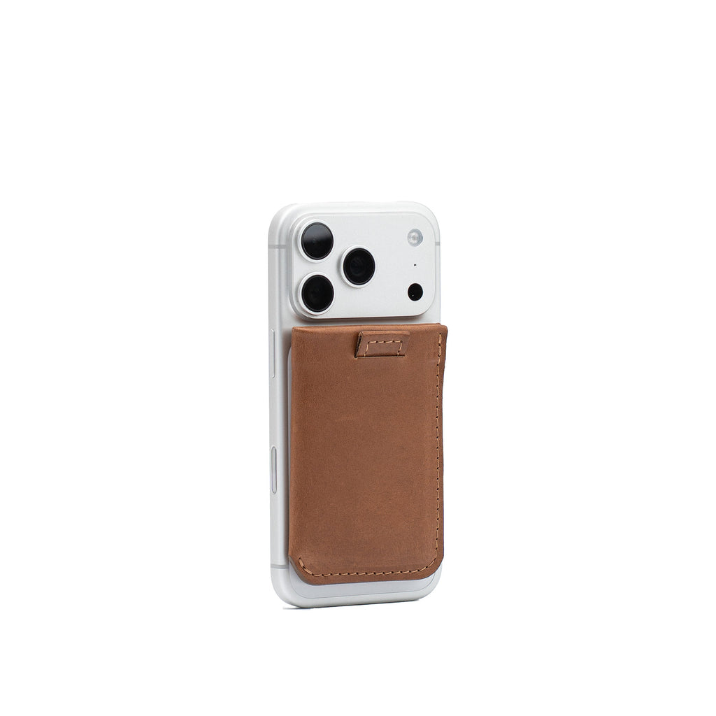 Leather Wallet compatible with MagSafe for 4-6 cards, Mini