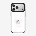 Casey Y2K Polka Dot Lucky Bunny Magnetic Matte Phone Case – Protective Cover