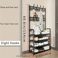 Two-in-One Wonder: A Shoe Rack and Coat Rack in Perfect Harmony