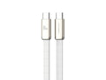 Techancy Cabo de Dados USB C para USB C 60W TB1804 Carregamento Rapido PD Trancado Resistente para Telemovel e Tablet