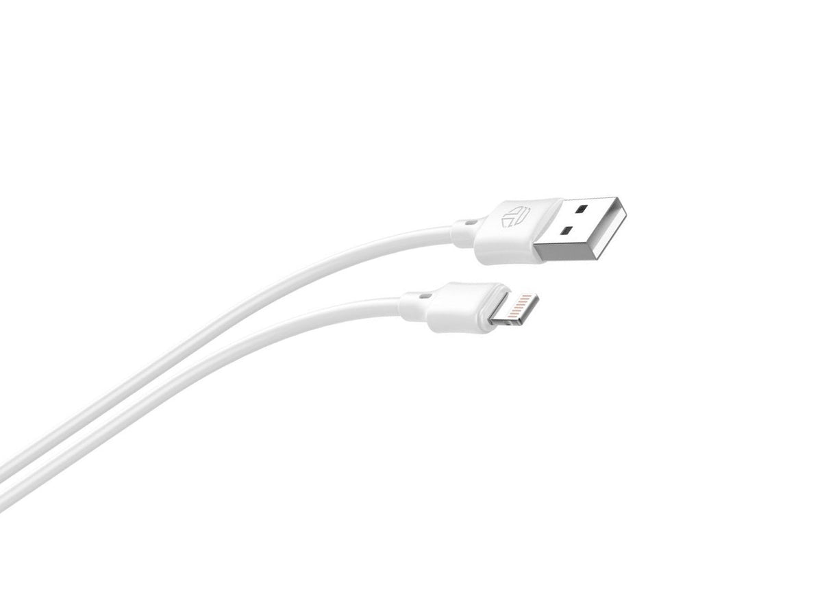 Techancy Cabo De Carregamento 3m Usb- Lightning Branco TB1672, Carregamento Rápido De 2,4 A, Carregamento De Longo Alcance 3m