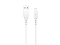 Techancy Cabo De Dados Usb-Lightning Branco TB1778, Carregamento 2,4A, 30cm Adequado Para Utilização Com Power Bank