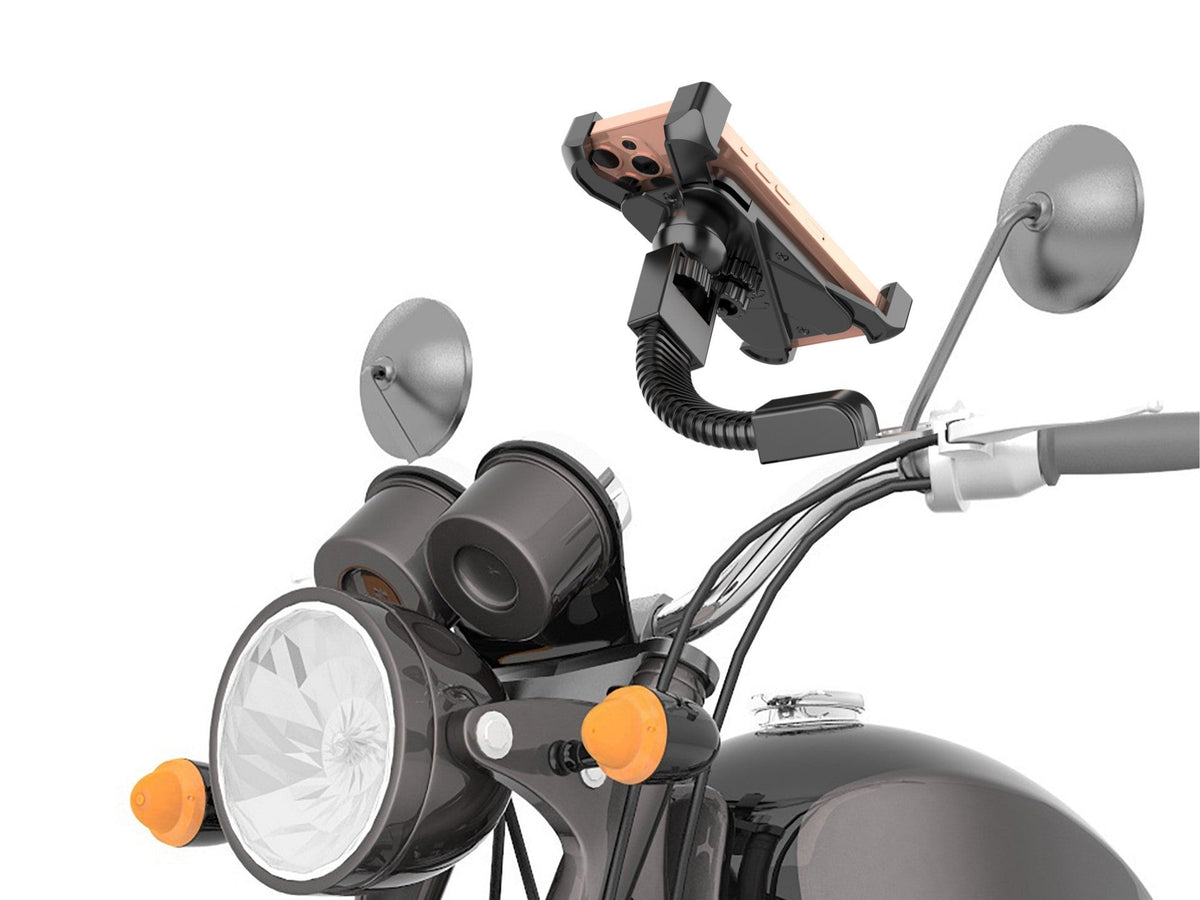 Techancy Suporte Universal Para Telemóvel Para Mota Ti2256, 4,5-7 Polegadas, Firme E Fiável, Essencial Para A Condução