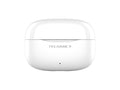 Techancy Auriculares Bluetooth TWS Wireless 5.4 KP2715 Microfone HD Toque inteligente USB C para Android iPhone Branco