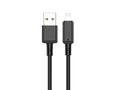 Techancy Cabo USB A para iPhone TB1782 1m 2.4A Carregamento rapido e dados iPhone 7 8 XS 11 12 13 14 Preto