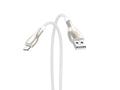 Cabo de dados USB-iP Metal da Techancy, TB1765, 1 m, 2,4 A, cinzento