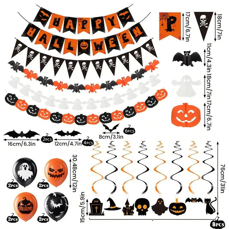 Halloween Party Decoration Set (36pcs)