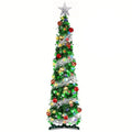 Foldable Metallic Christmas Tree