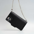 Leather Crossbody Case for iPhone 11 Pro Max - Geometric Flower