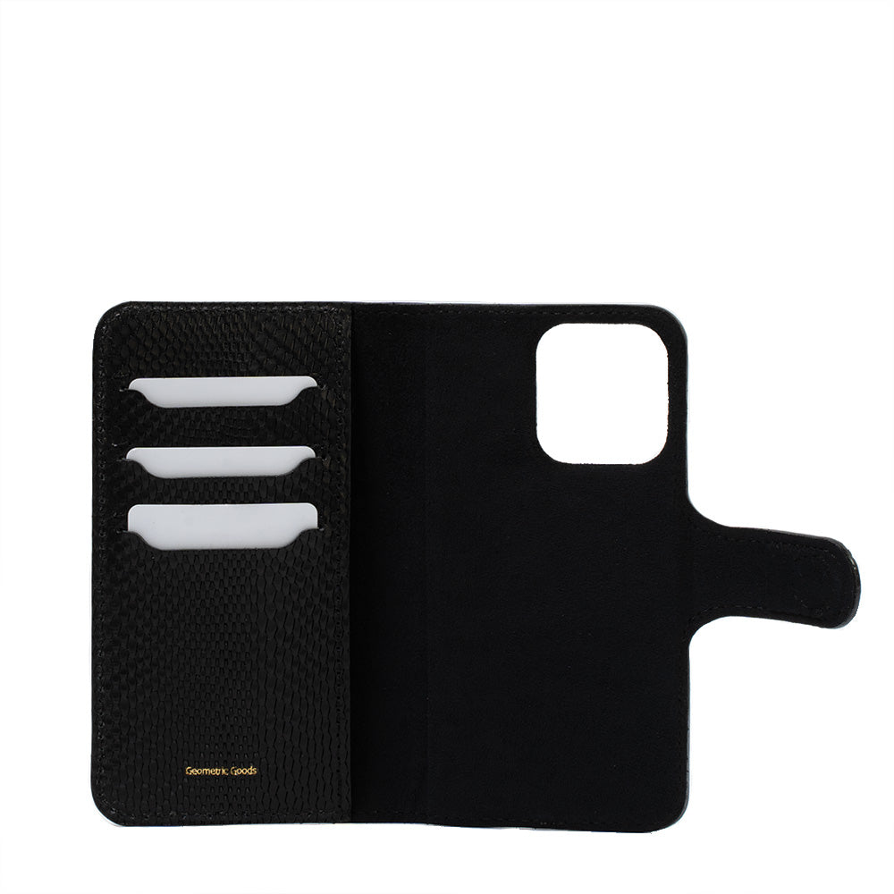 Leather MagSafe Folio Case Wallet with Grip for iPhone 15 Series