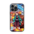 Tangiro Breath of Flame and Water Phone Case