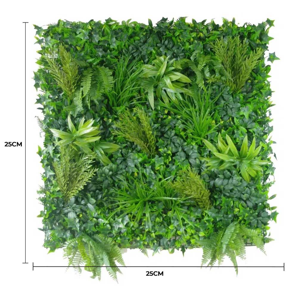 Sample - UV Native Tea Tree Artificial Vertical Garden (25cm x 25cm)